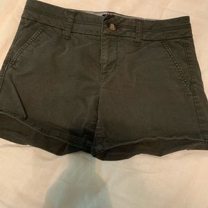 Size 0 American Eagle army green khaki shorts